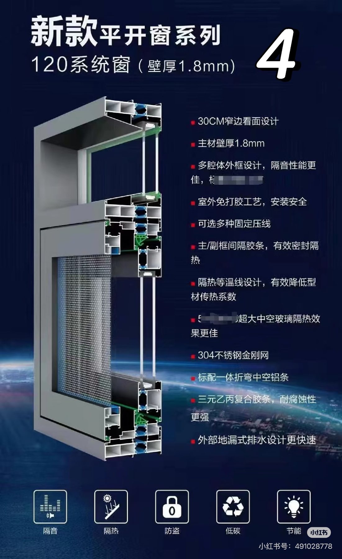 Thermal Break Window & Door Profile